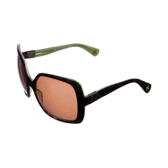 Chrome Hearts Oversize SunglassesBrown AcetatePatternedTinted Lenses